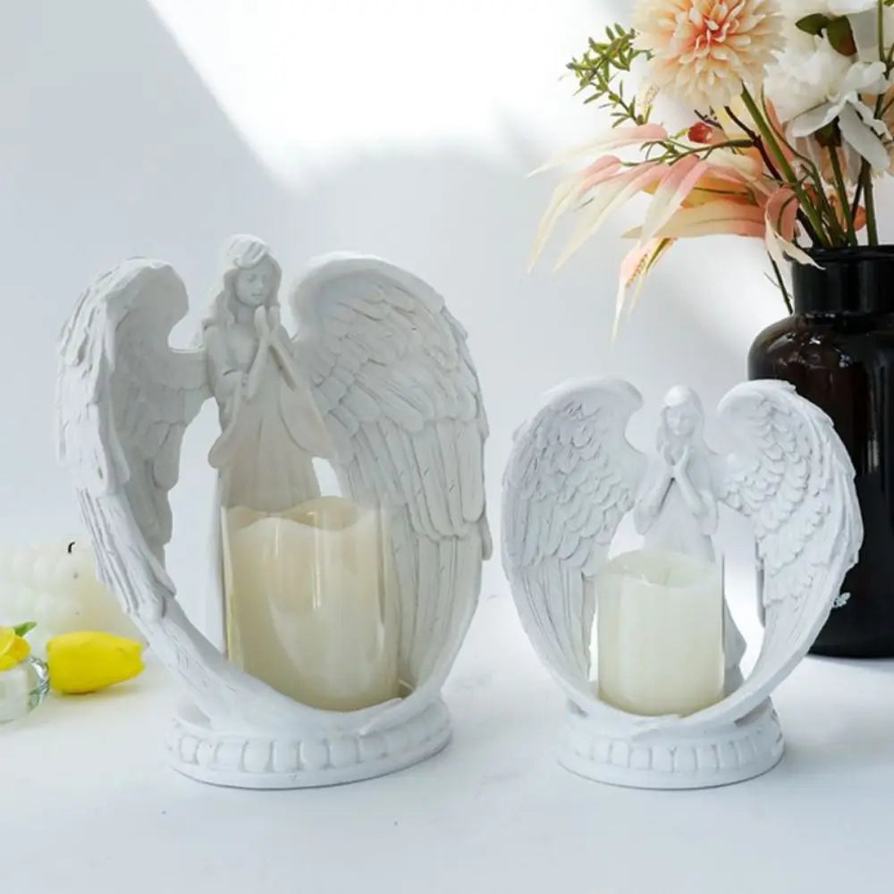 Elegant Angel Candlestick