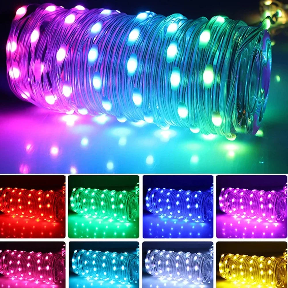 Christmas Tree Lights - Intelligent App Controlled LED String Lights