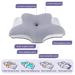 🦋 Memory Foam Butterfly Pillow