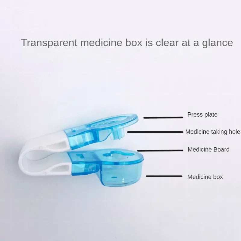 💊 Portable Pill Taker & Medicine Storage Box