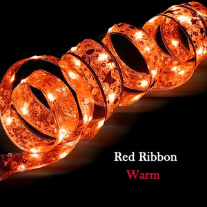 Christmas Decor LED Ribbon Fairy Lights