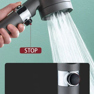 🚿 High Pressure Shower Head with Massage