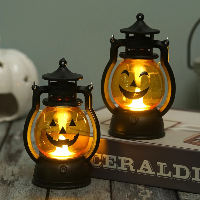 🎃 Halloween Pumpkin Lantern/ Oil Lamp