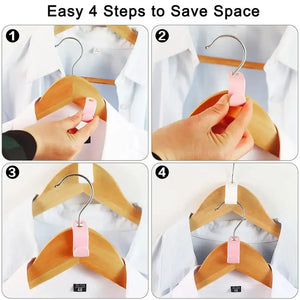 👚 Mini Hanger Connector for Wardrobe