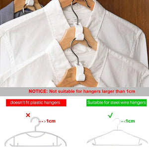 👚 Mini Hanger Connector for Wardrobe