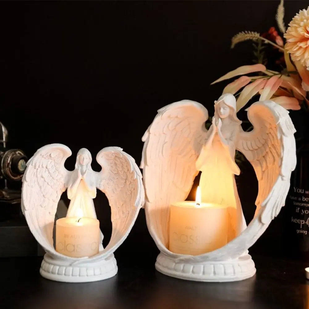 Elegant Angel Candlestick