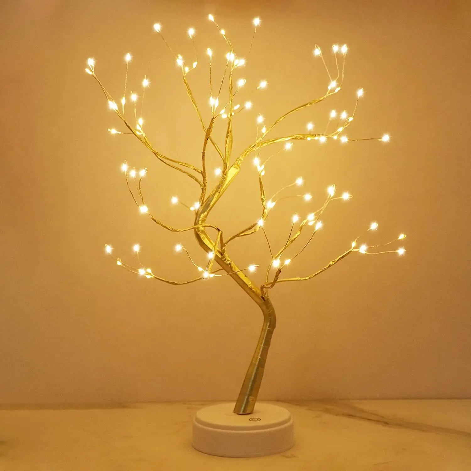 LED Birch Bonsai Tree Night Light – Mini Christmas Lamp