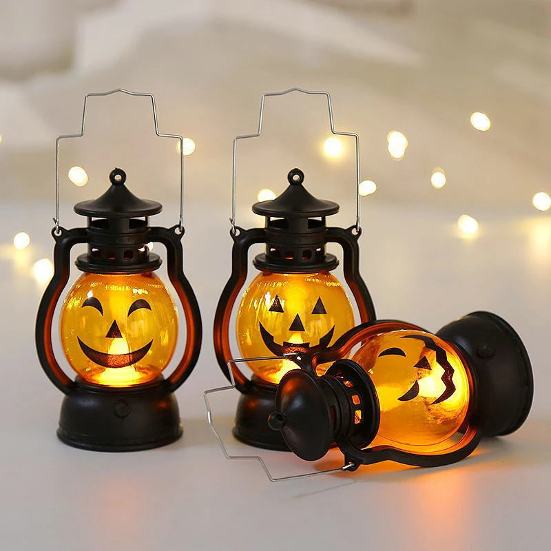 🎃 Halloween Pumpkin Lantern/ Oil Lamp