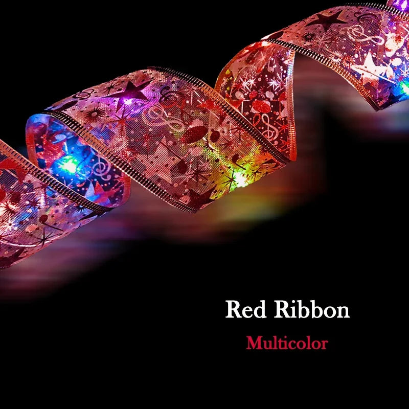 Christmas Decor LED Ribbon Fairy Lights