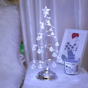 New Christmas Crystal Tree LED Lamp